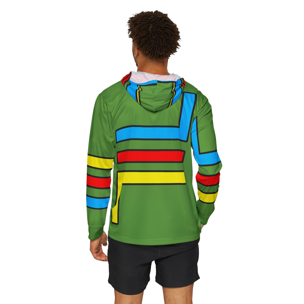Epic Men's Sports Warmup Hoodie, Stylish Athletic Gear, Workout Hoodie, Fitness Apparel, Unique Sportswear