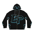 Men's Full-Zip Hoodie - AOP Design, Casual Wear, Street Style, Sports Fashion, Gift for Him