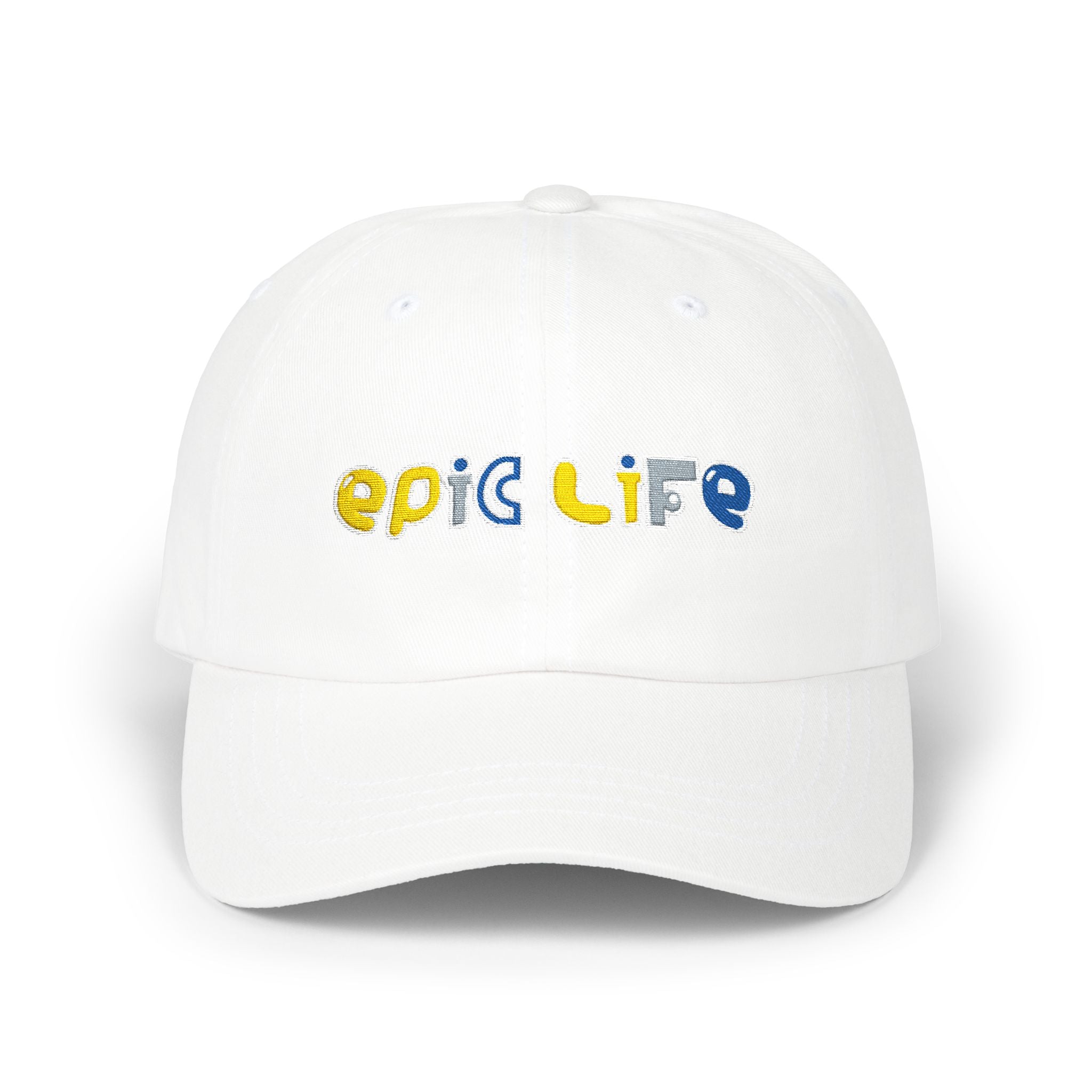 Epic Life Men's Classic Dad Cap - Embroidered Cotton Baseball Hat