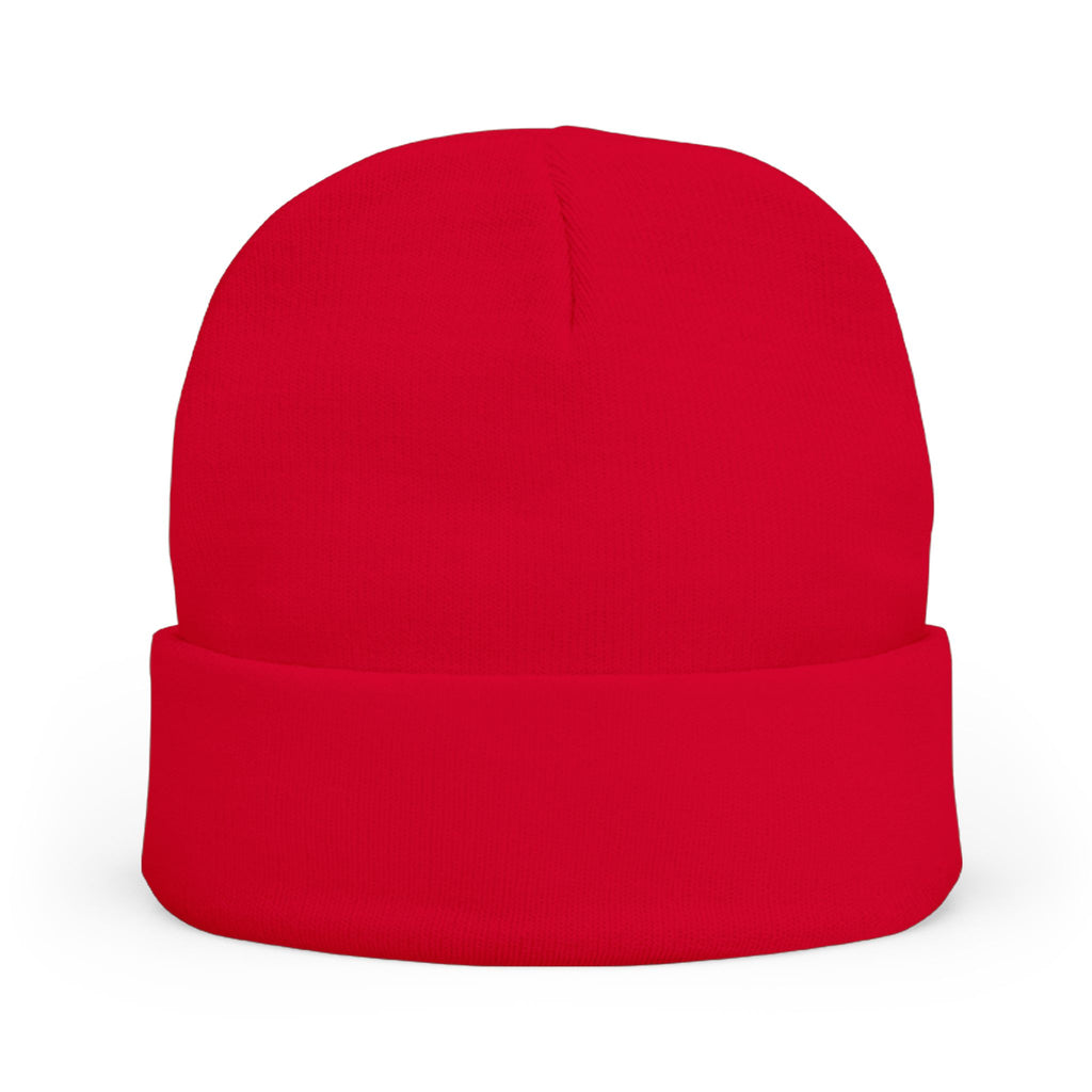 Embroidered 'EPIC' Knit Beanie - Pink Patch Winter Hat