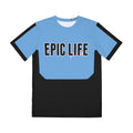 Epic Life Graphic Tee — Men's Athletic Polyester Shirt