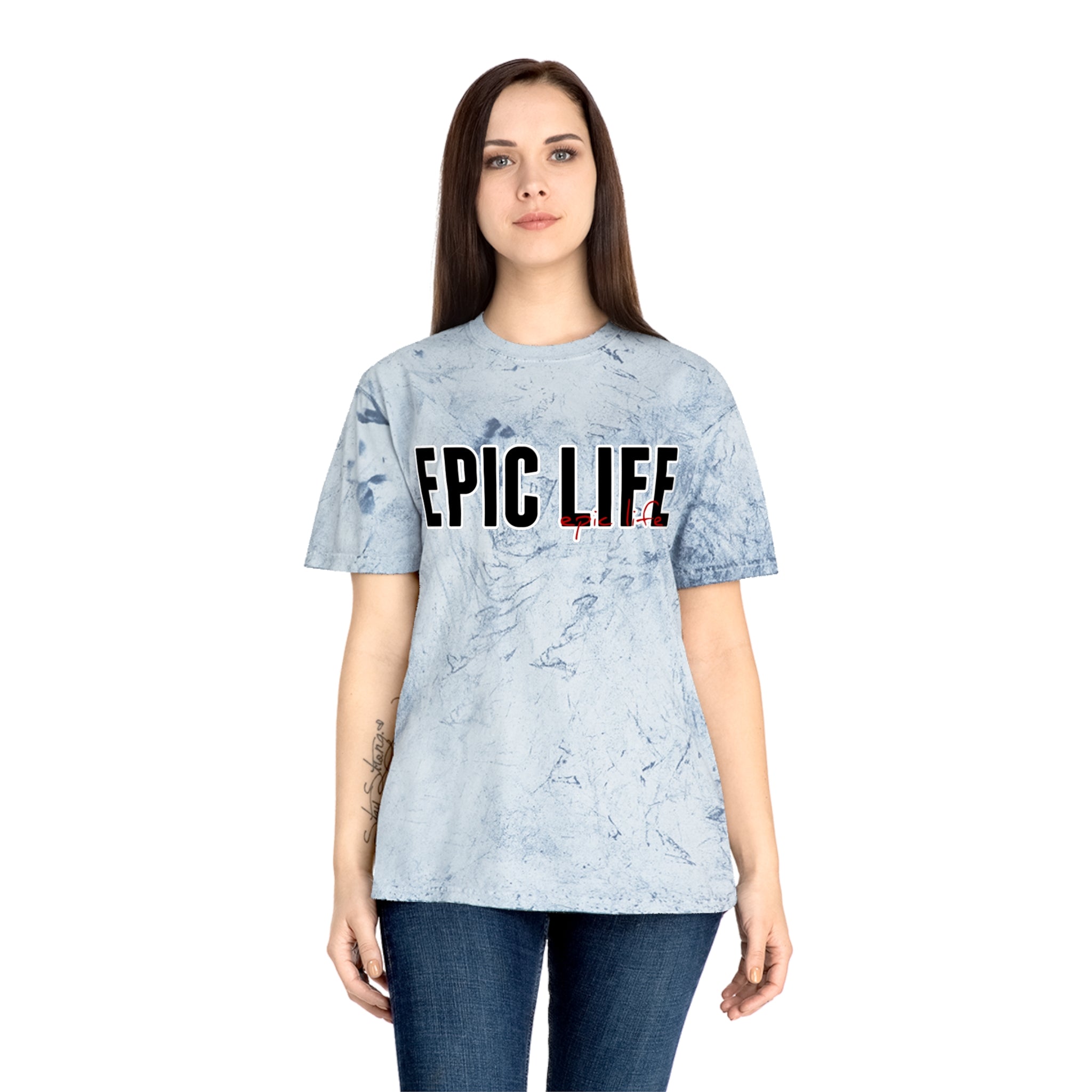 Women's Epic Life Color Blast Tie-Dye T-Shirt