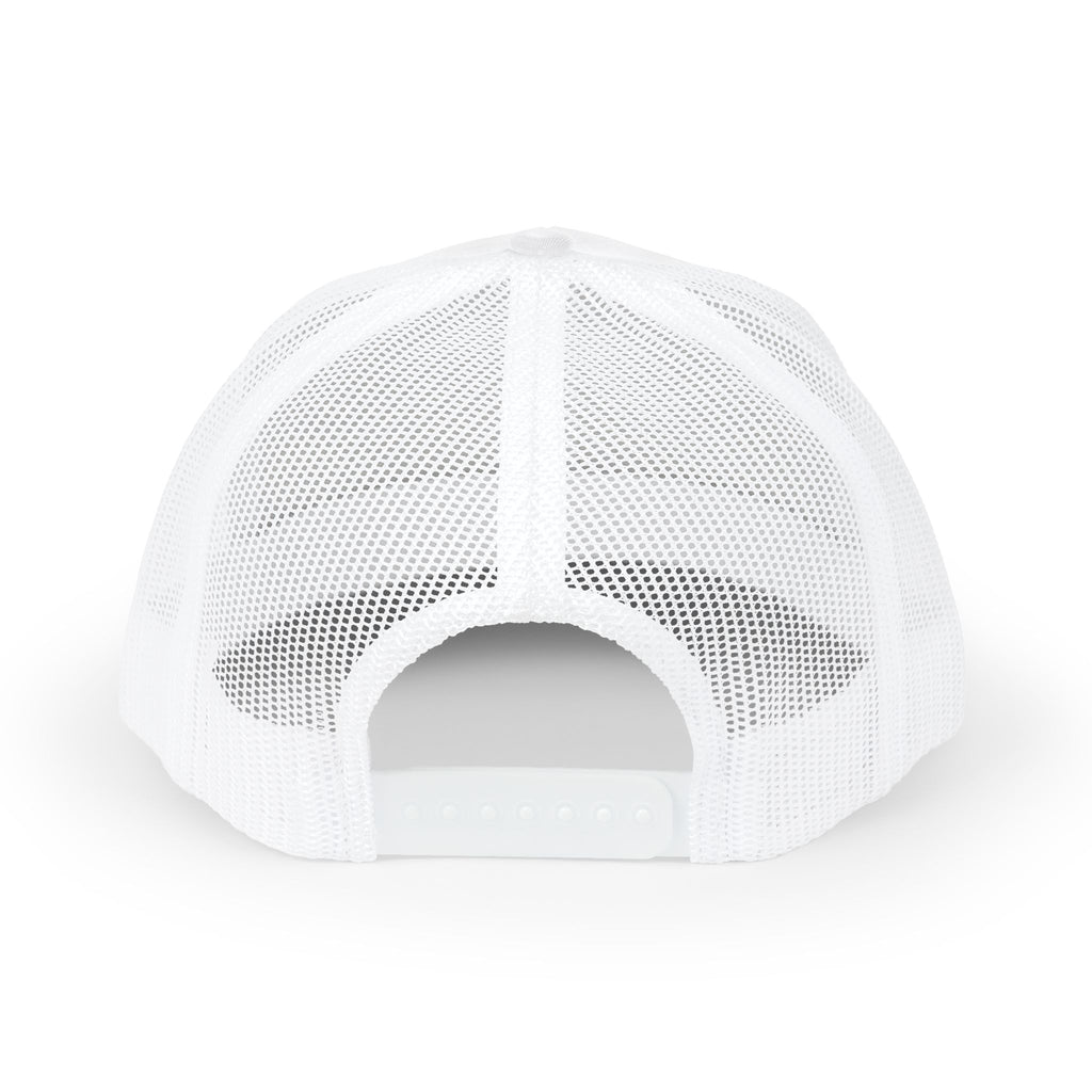 EPIC Snapback Trucker Cap — Distressed Bold Logo Mesh Hat