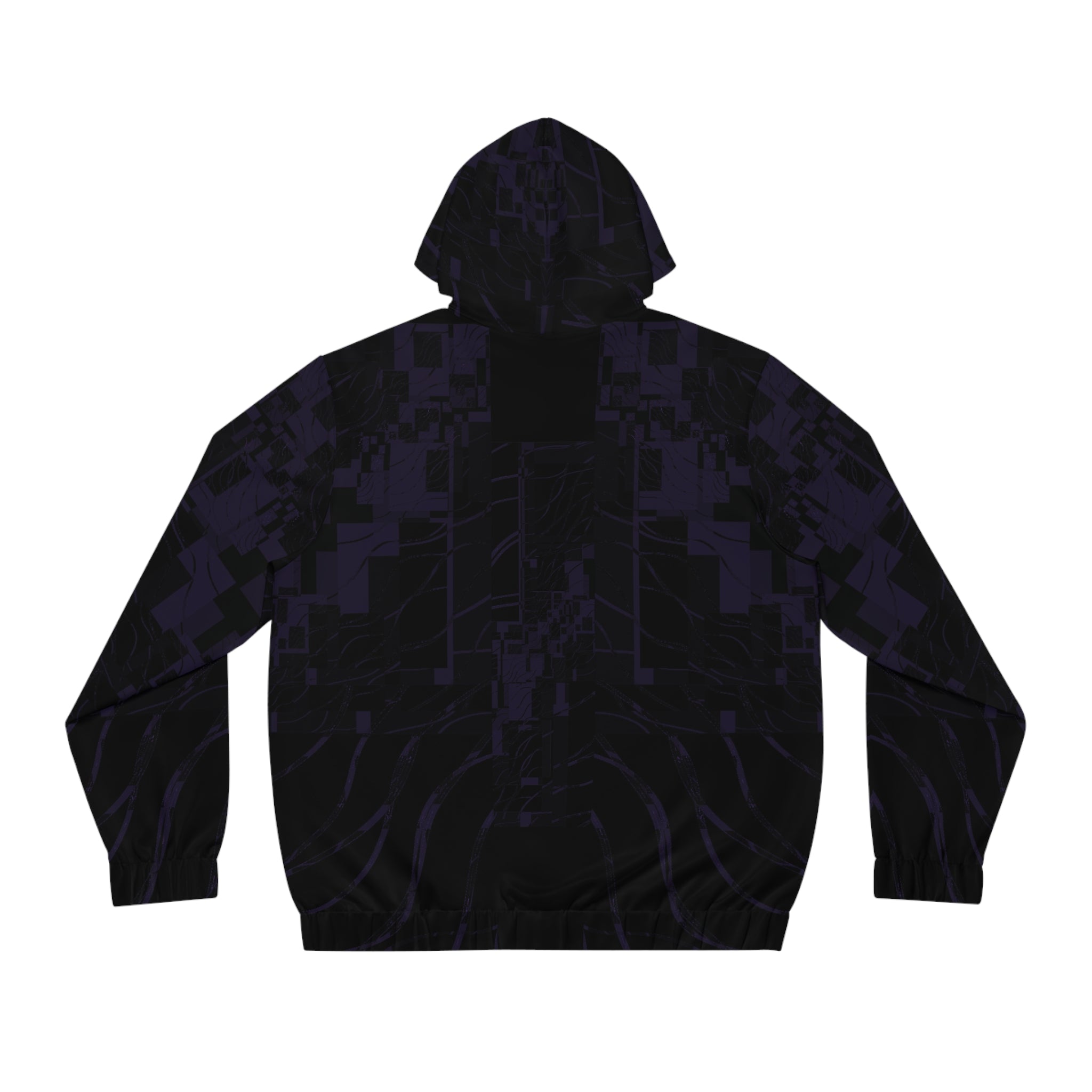 Urban Graphic Full-Zip Hoodie, Trendy Outerwear, Casual Wear, Unique Gift for Men, Street Style Fashion, Cozy Layering Piece