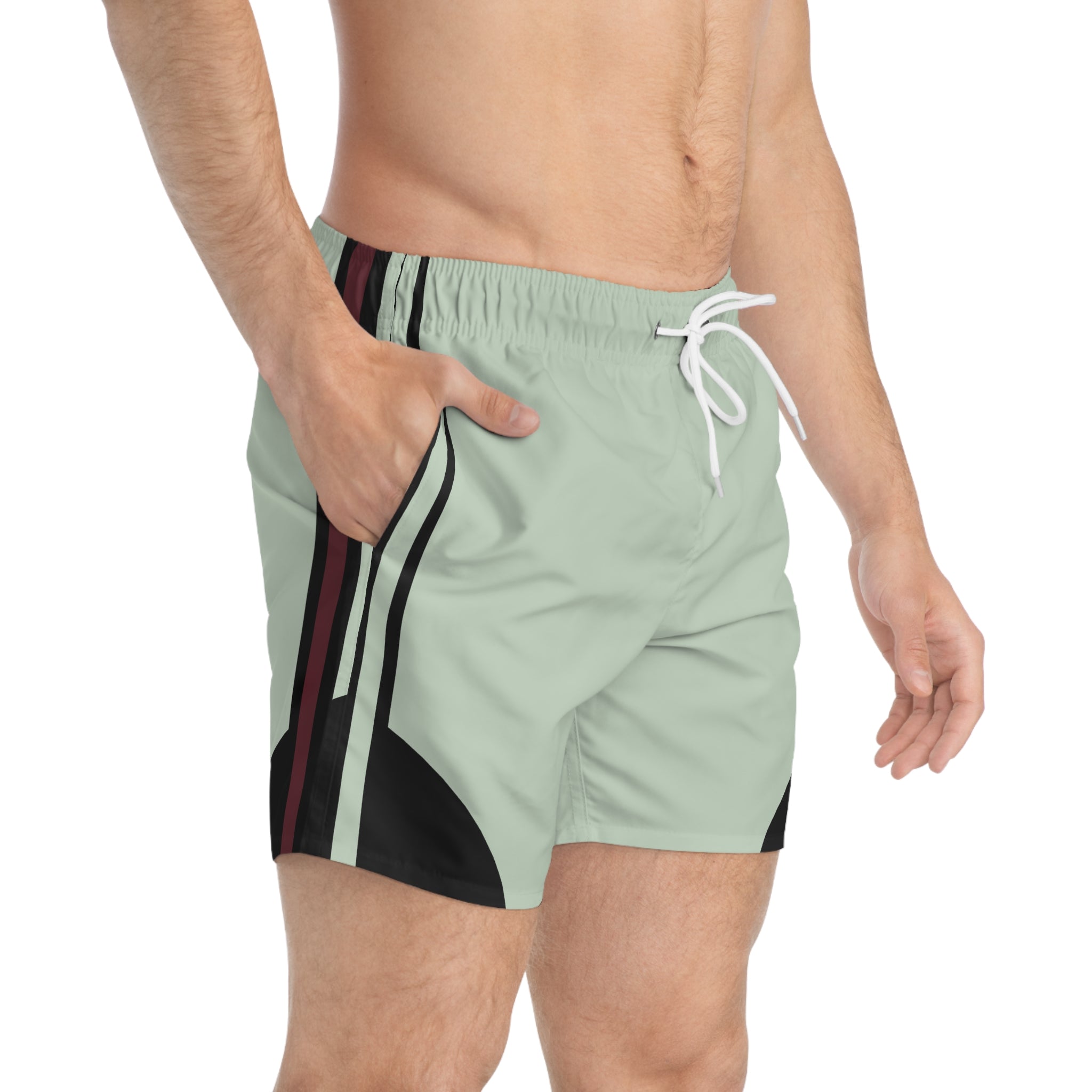 Melo Gray EPIC VOLRE  LIFE  Swim Trunks
