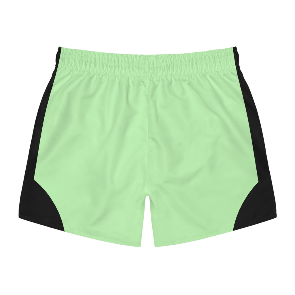 Emerald Glow green EPIC VOLRE  LIFE  Swim Trunks