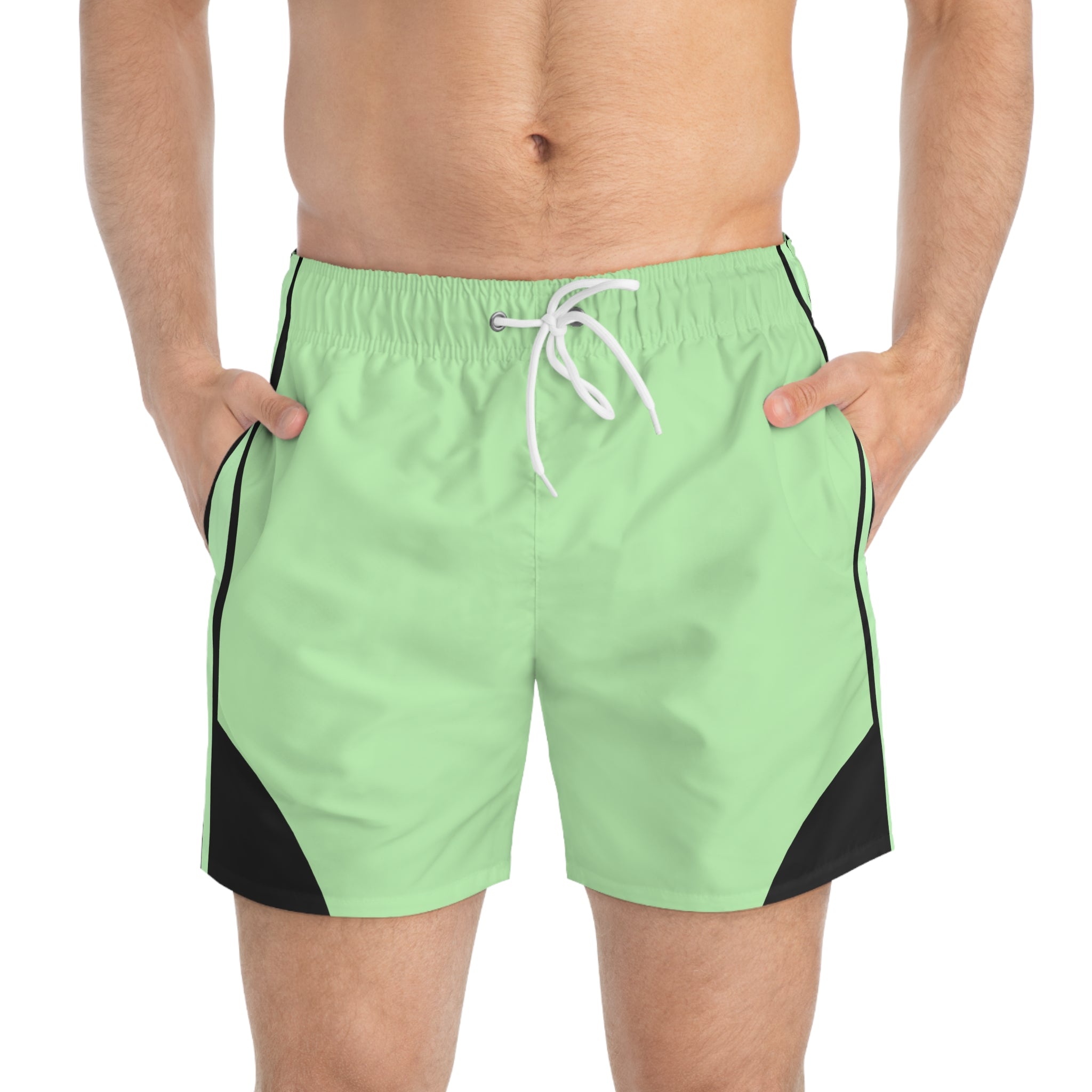 Emerald Glow green EPIC VOLRE  LIFE  Swim Trunks