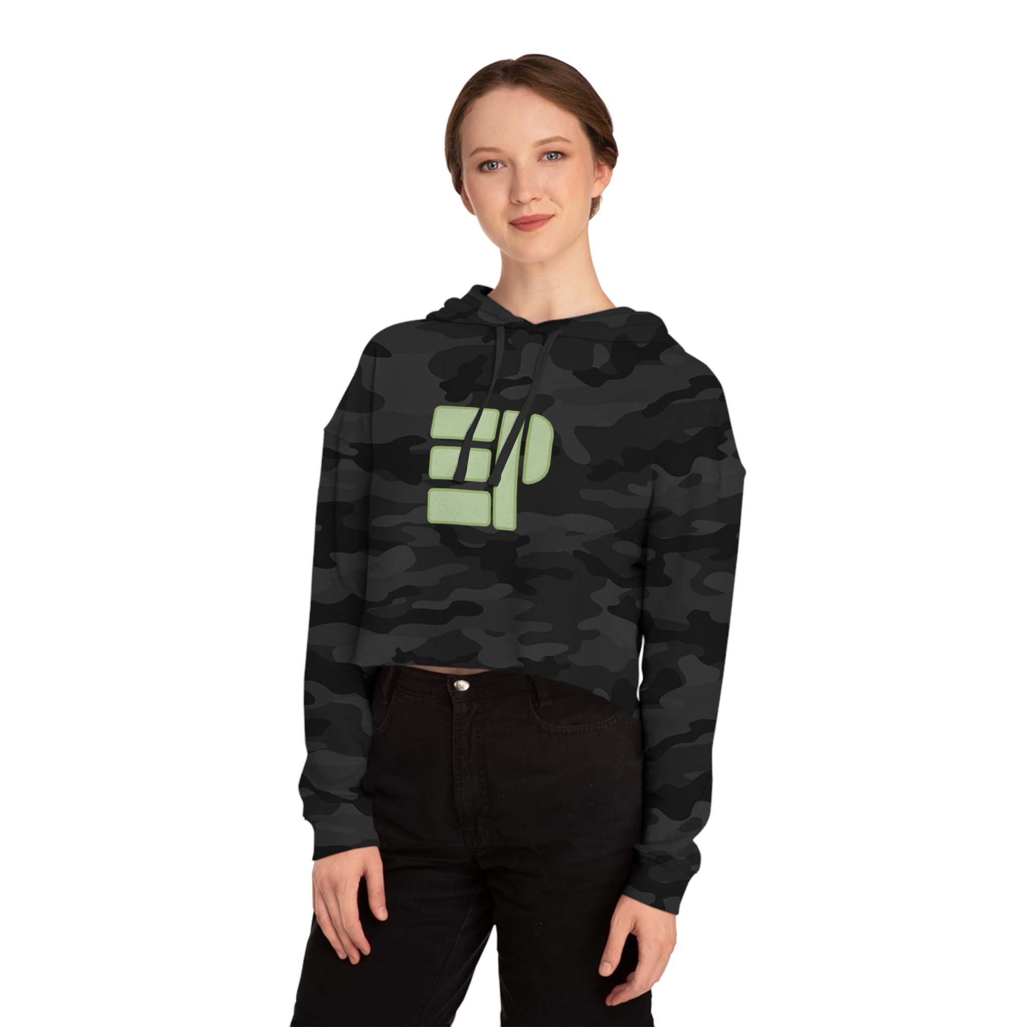 Chic Cropped Hooded Sweatshirt, Perfect for Casual Outings, Workout Gear, Gift for Her, Trendy Fashion, Summer Style