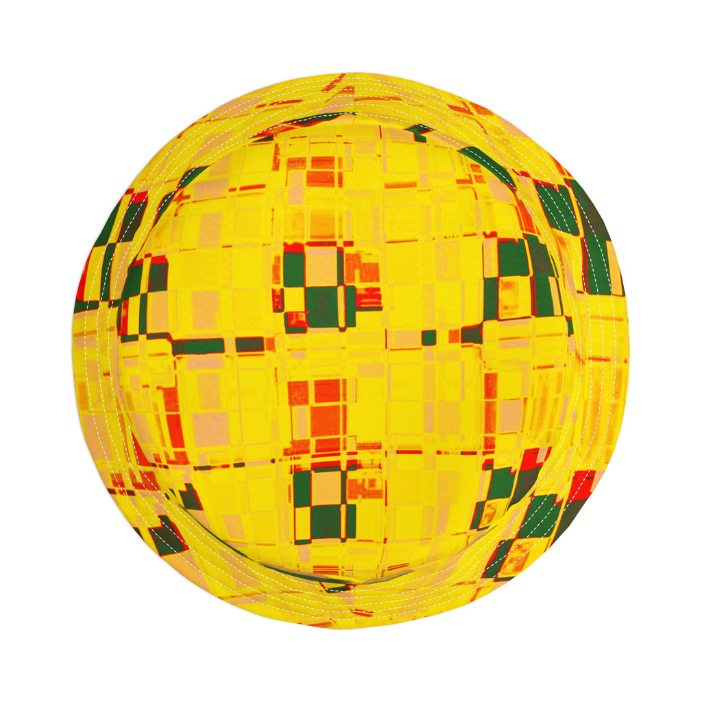 Epic Life Yellow Graphic Bucket Hat